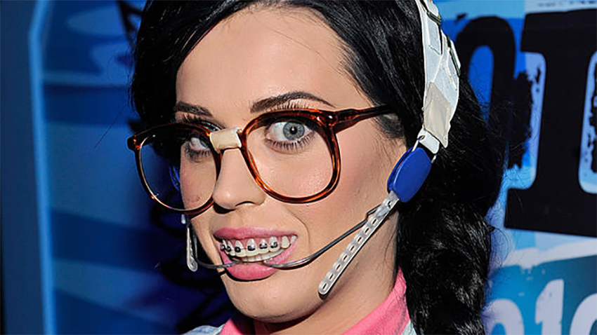 The Best Braces Moments in Pop Culture History - Katy Perry