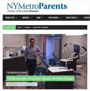 Fresh Orthodontics featured in NYMetroParents