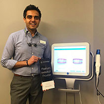 Dr. Khanna became Platinum Invisalign Provider