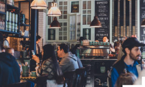 image of people sitting in coffee shop