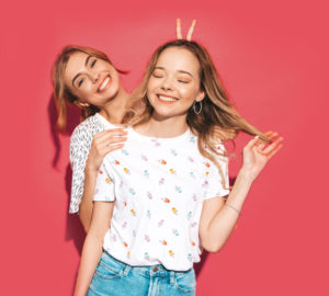 second opinion girls smiling